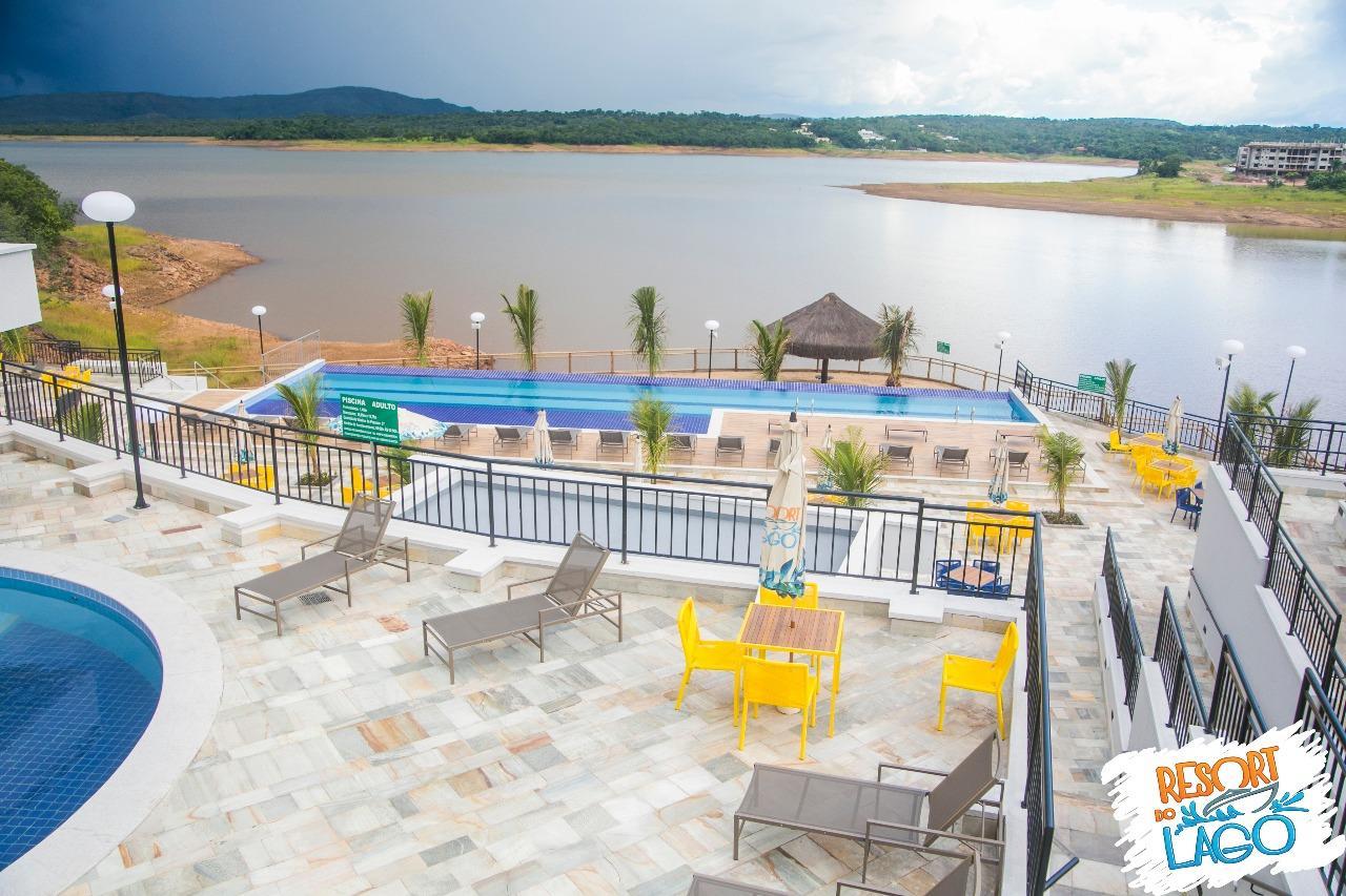 Apto Resort Do Lago Ate 8 Pessoas - Valor Promocional Caldas Novas Exteriör bild